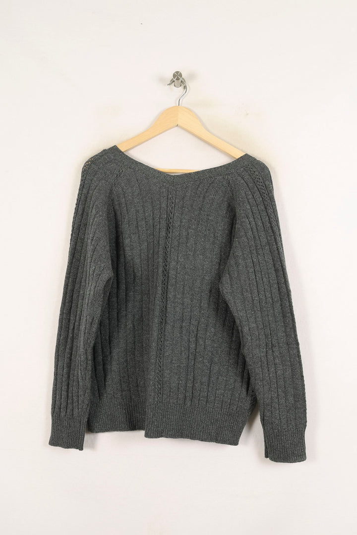 Pull Gris - Taille S/36 de la marque Bérénice | PARAD73391 - Vendu par Paradigme - Image 4