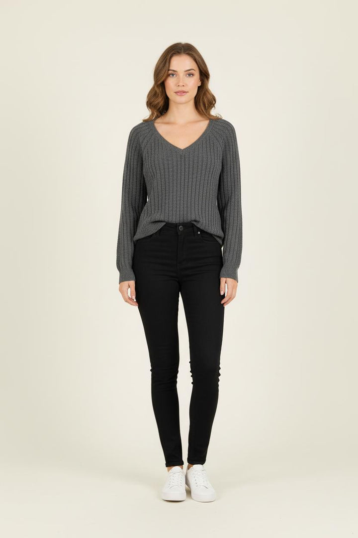 Pull Gris - Taille S/36 de la marque Bérénice | PARAD73391 - Vendu par Paradigme - Image 1