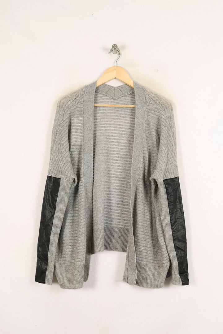 Cardigan Gris et Noir - Taille S/36 de la marque Bérénice | PARAD73393 - Vendu par Paradigme - Image 2
