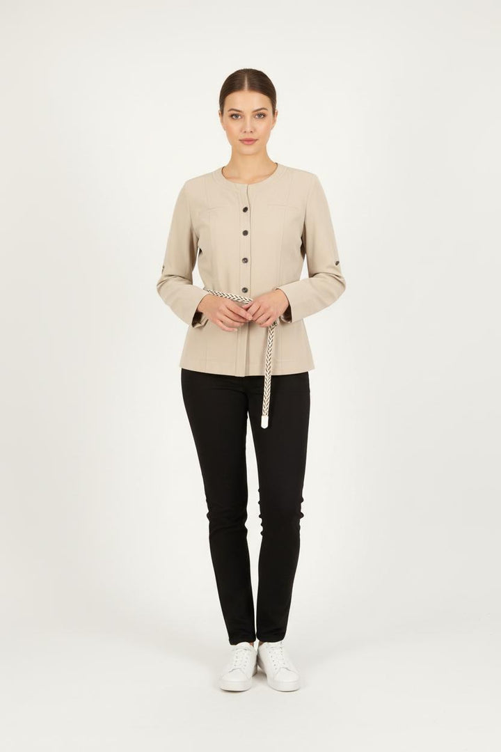 Veste Beige - Taille M/38 de la marque Gerard Darel | PARAD73396 - Vendu par Paradigme - Image 1