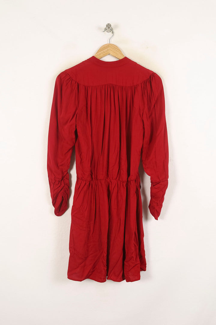Robe Midi Bordeaux - Taille S/36 de la marque Zadig&Voltaire | PARAD73397 - Vendu par Paradigme - Image 4