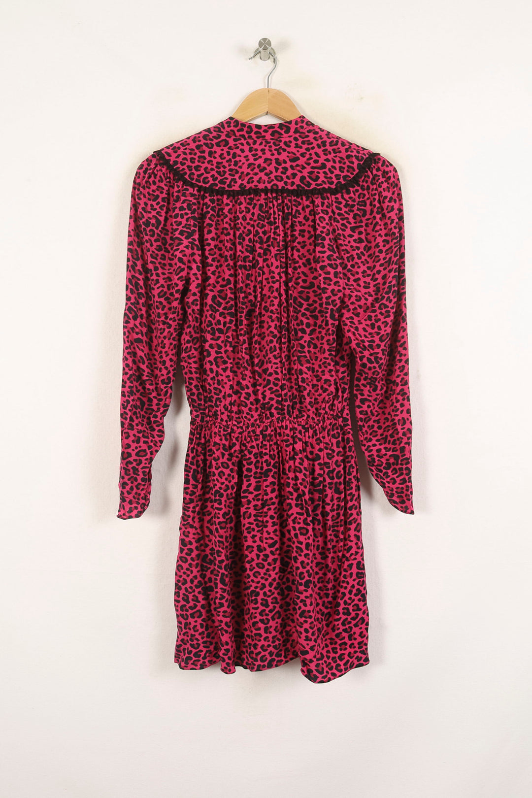 Robe Midi Rose et Noire - Taille XS/34 de la marque Zadig&Voltaire | PARAD73400 - Vendu par Paradigme - Image 4