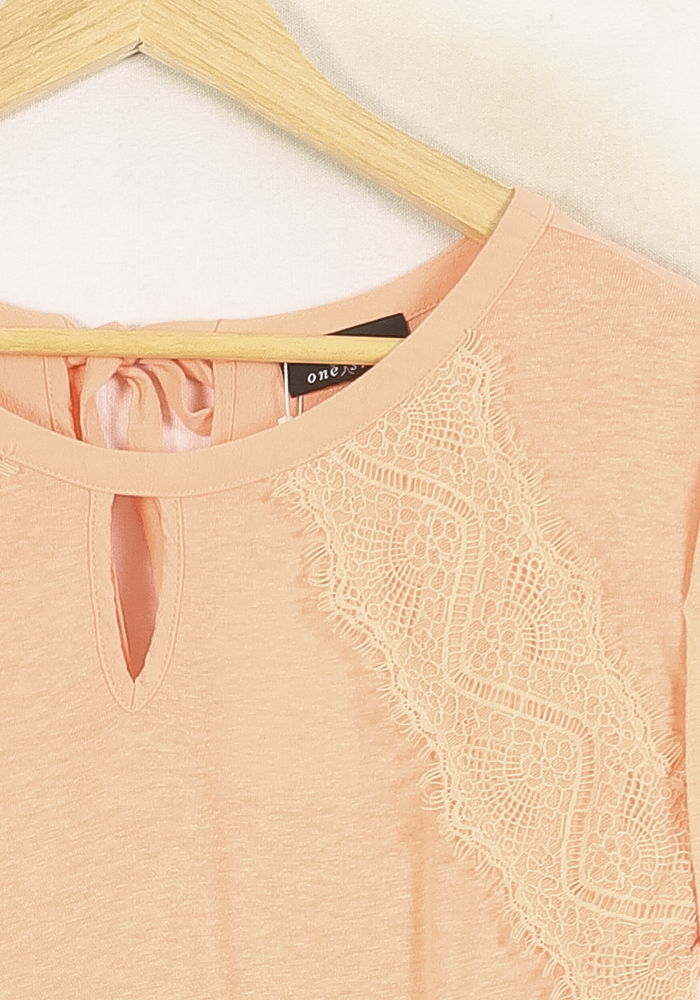T-shirt Orange - Taille XS/34 de la marque One Step | PARAD73401 - Vendu par Paradigme - Image 3