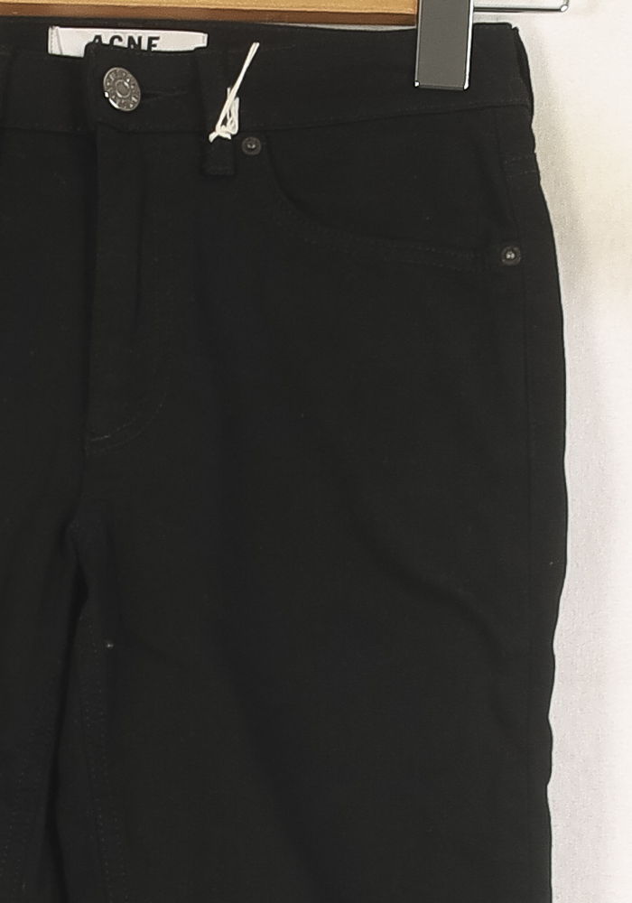 Jean Slim Noir - Taille S/36 de la marque Acne Studios | PARAD73402 - Vendu par Paradigme - Image 3