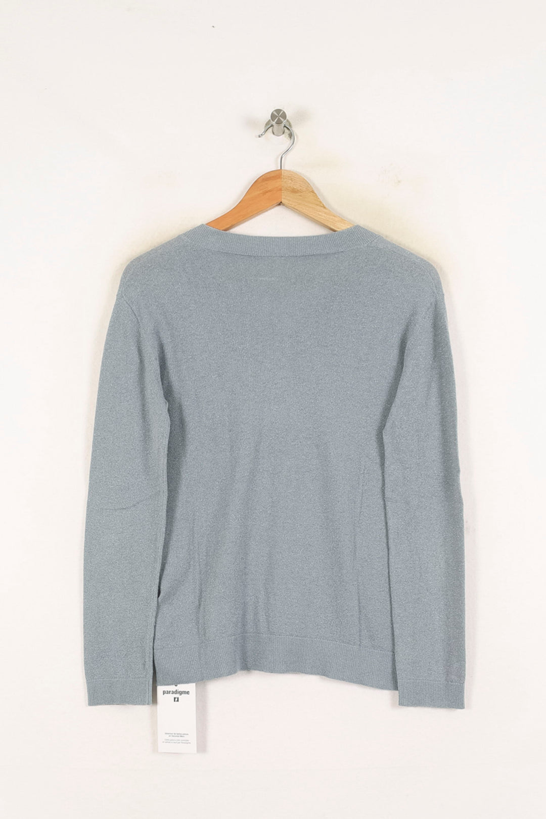 Pull Gris - Taille S/36 de la marque I.Code | PARAD73403 - Vendu par Paradigme - Image 4