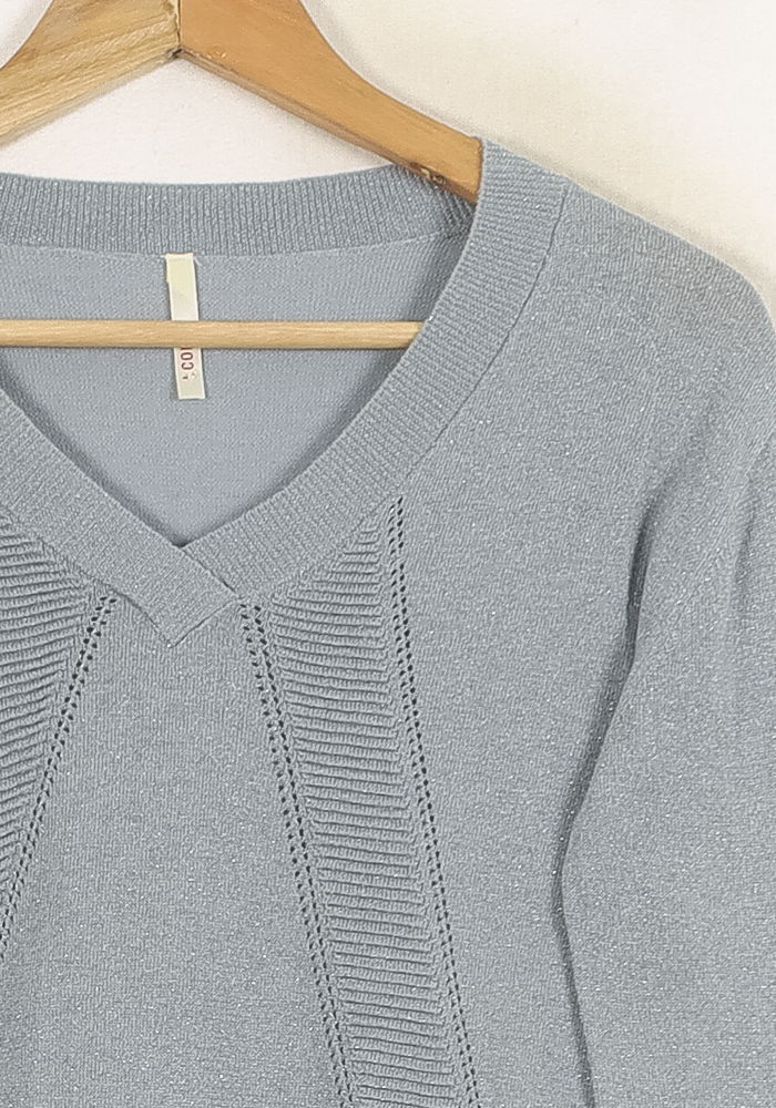 Pull Gris - Taille S/36 de la marque I.Code | PARAD73403 - Vendu par Paradigme - Image 3