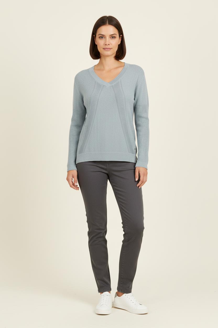 Pull Gris - Taille S/36 de la marque I.Code | PARAD73403 - Vendu par Paradigme - Image 1