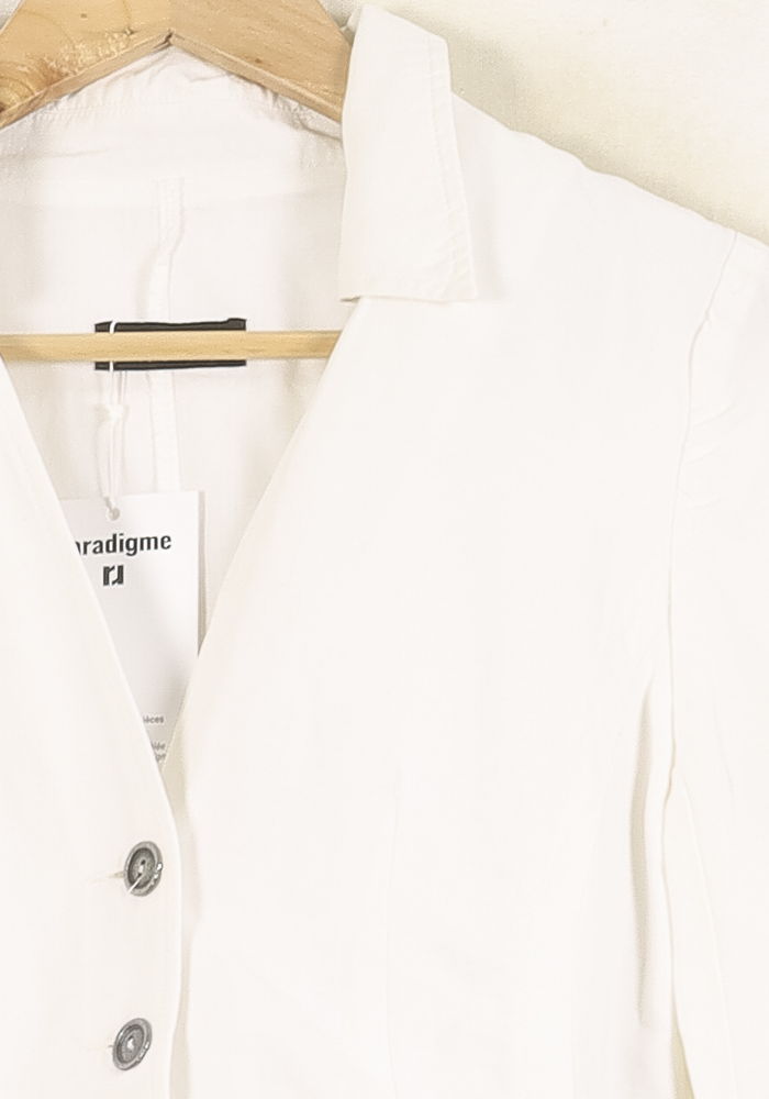 Veste Blanche - Taille S/36 de la marque IKKS | PARAD73412 - Vendu par Paradigme - Image 3