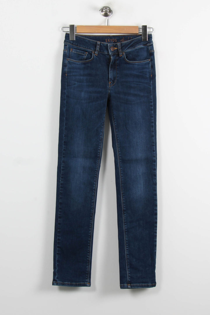 Jean Slim Bleu - Taille XS/34 de la marque Ekyog | PARAD73419 - Vendu par Paradigme - Image 2