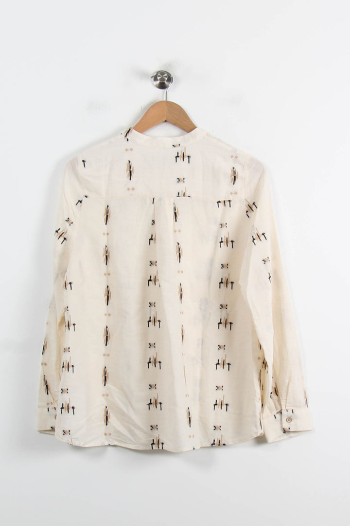 Chemisier Beige - Taille XL/42 de la marque La Fée Maraboutée | PARAD73425 - Vendu par Paradigme - Image 4