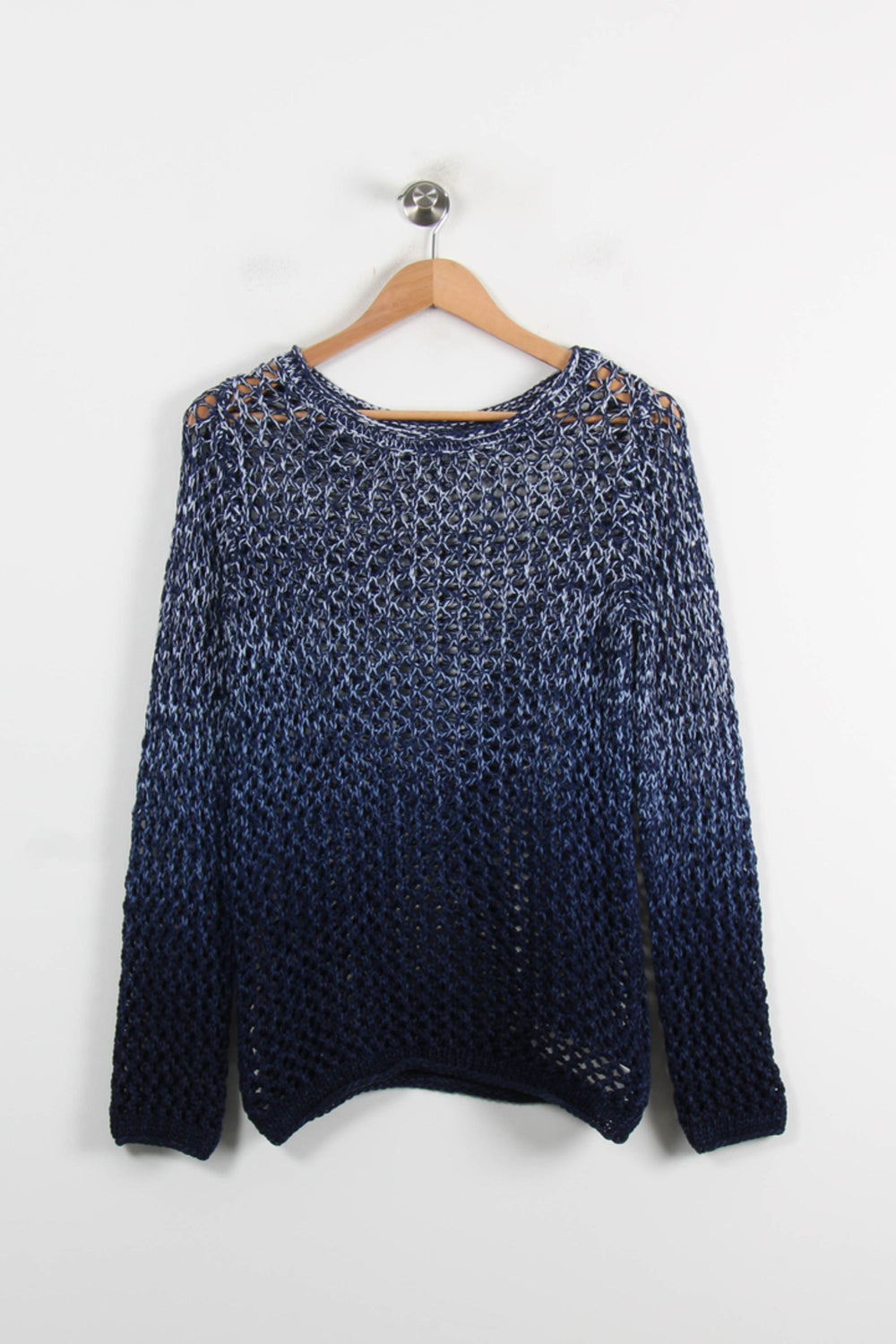 Pull Maille Bleu - Taille S/36 de la marque IKKS | PARAD73426 - Vendu par Paradigme - Image 2