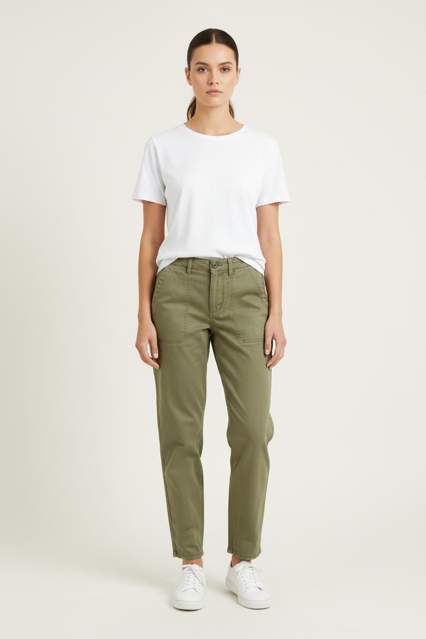 Pantalon Cargo Vert - Taille XS/34 de la marque Sud express | PARAD73428 - Vendu par Paradigme - Image 1