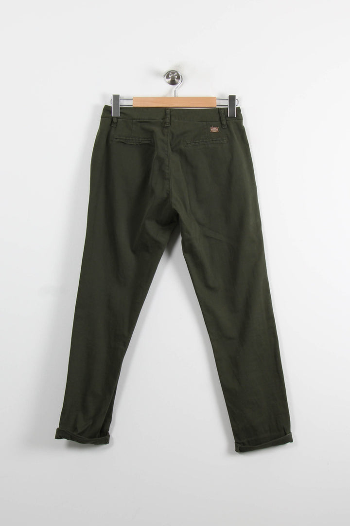 Pantalon Chino Vert - Taille L/40 de la marque La Fée Maraboutée | PARAD73429 - Vendu par Paradigme - Image 4