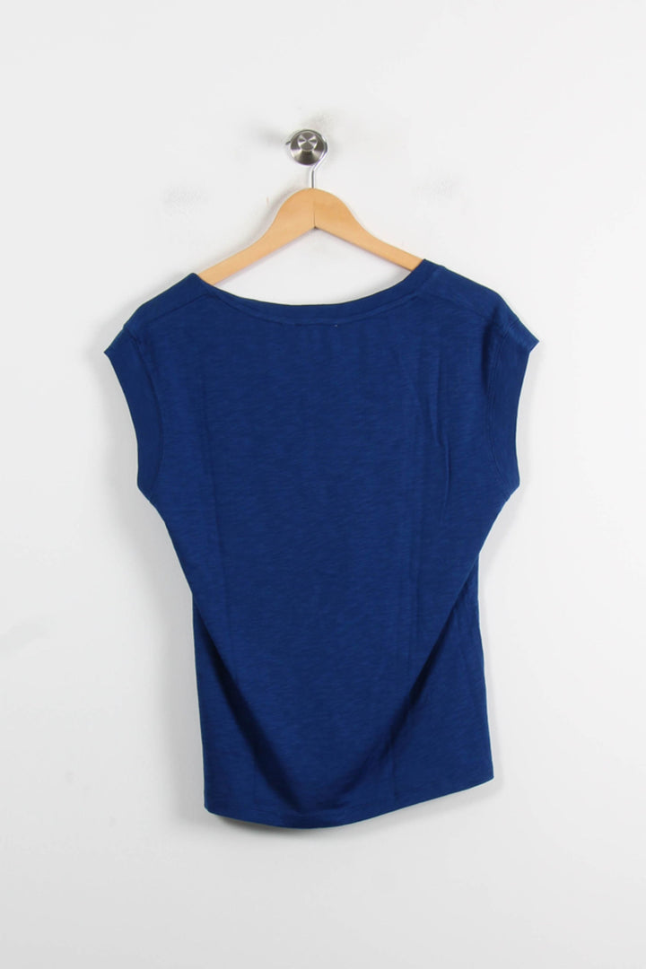 Tee-shirt Bleu - Taille S/36 de la marque Maison 123 | PARAD73431 - Vendu par Paradigme - Image 4