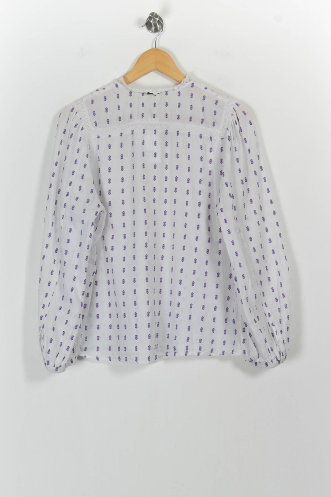 Blouse Blanche et Violette - Taille XL/42 de la marque One Step | PARAD73443 - Vendu par Paradigme - Image 4