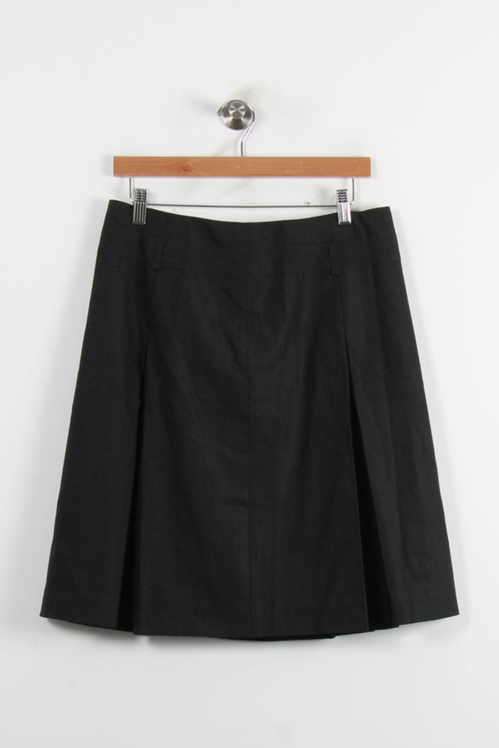 Jupe Plissée Grise - Taille L/40 de la marque Tara Jarmon | PARAD73444 - Vendu par Paradigme - Image 2