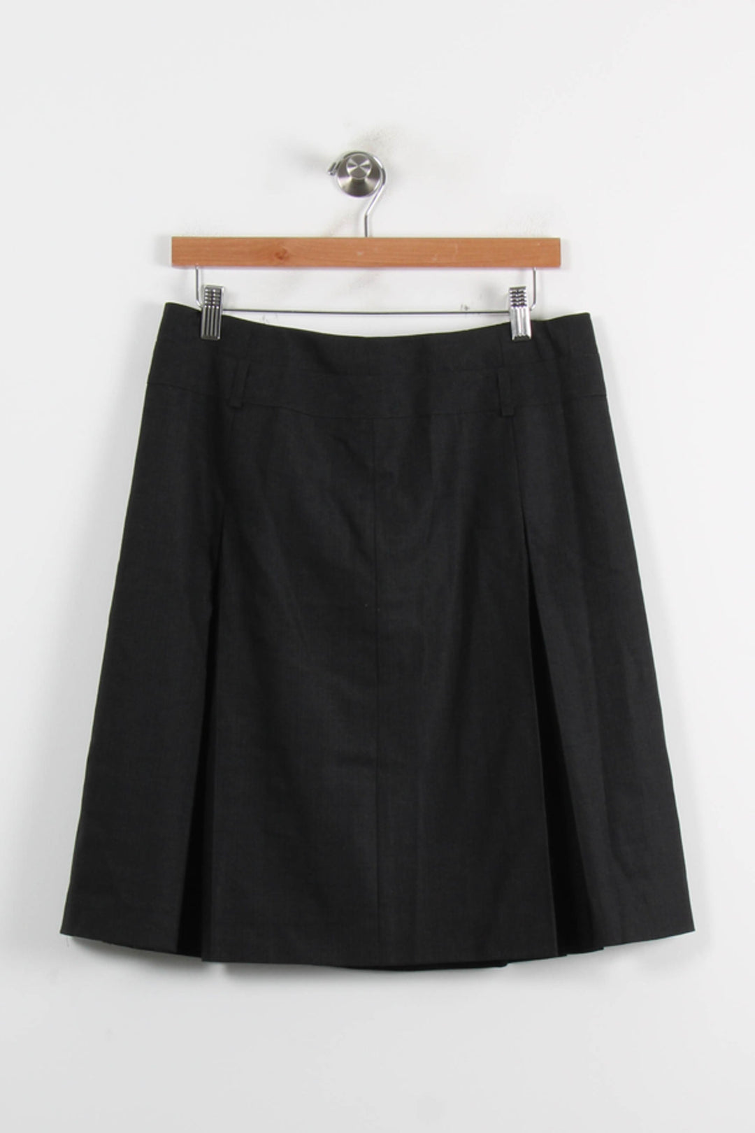 Jupe Plissée Grise - Taille L/40 de la marque Tara Jarmon | PARAD73444 - Vendu par Paradigme - Image 2