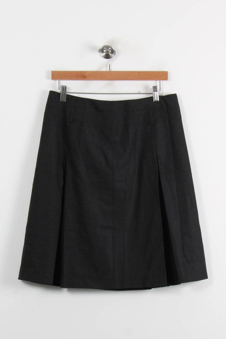 Jupe Plissée Grise - Taille L/40 de la marque Tara Jarmon | PARAD73444 - Vendu par Paradigme - Image 2