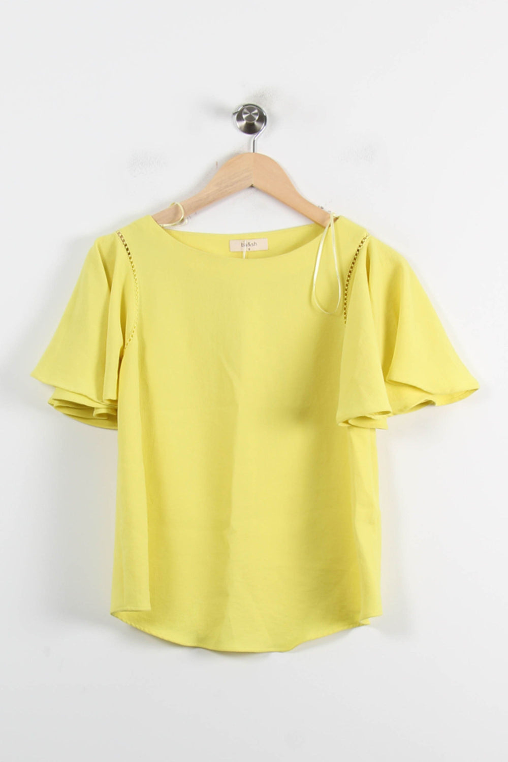 Blouse Jaune - Taille XS/34 de la marque ba&sh | PARAD73445 - Vendu par Paradigme - Image 2