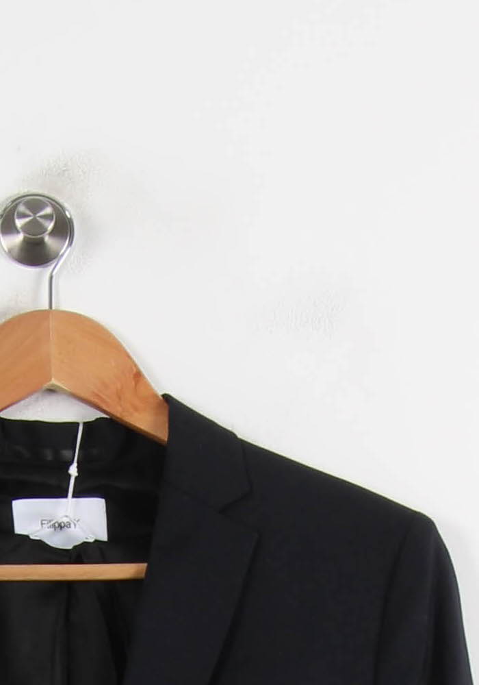 Veste Noire - Taille S/36 de la marque Filippa K | PARAD73448 - Vendu par Paradigme - Image 3