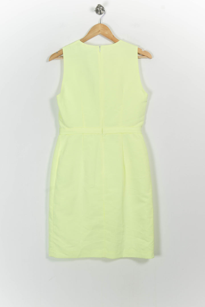 Robe Sans Manches Jaune - Taille S/36 de la marque Tara Jarmon | PARAD73451 - Vendu par Paradigme - Image 4