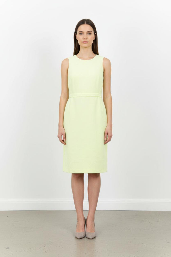 Robe Sans Manches Jaune - Taille S/36 de la marque Tara Jarmon | PARAD73451 - Vendu par Paradigme - Image 1