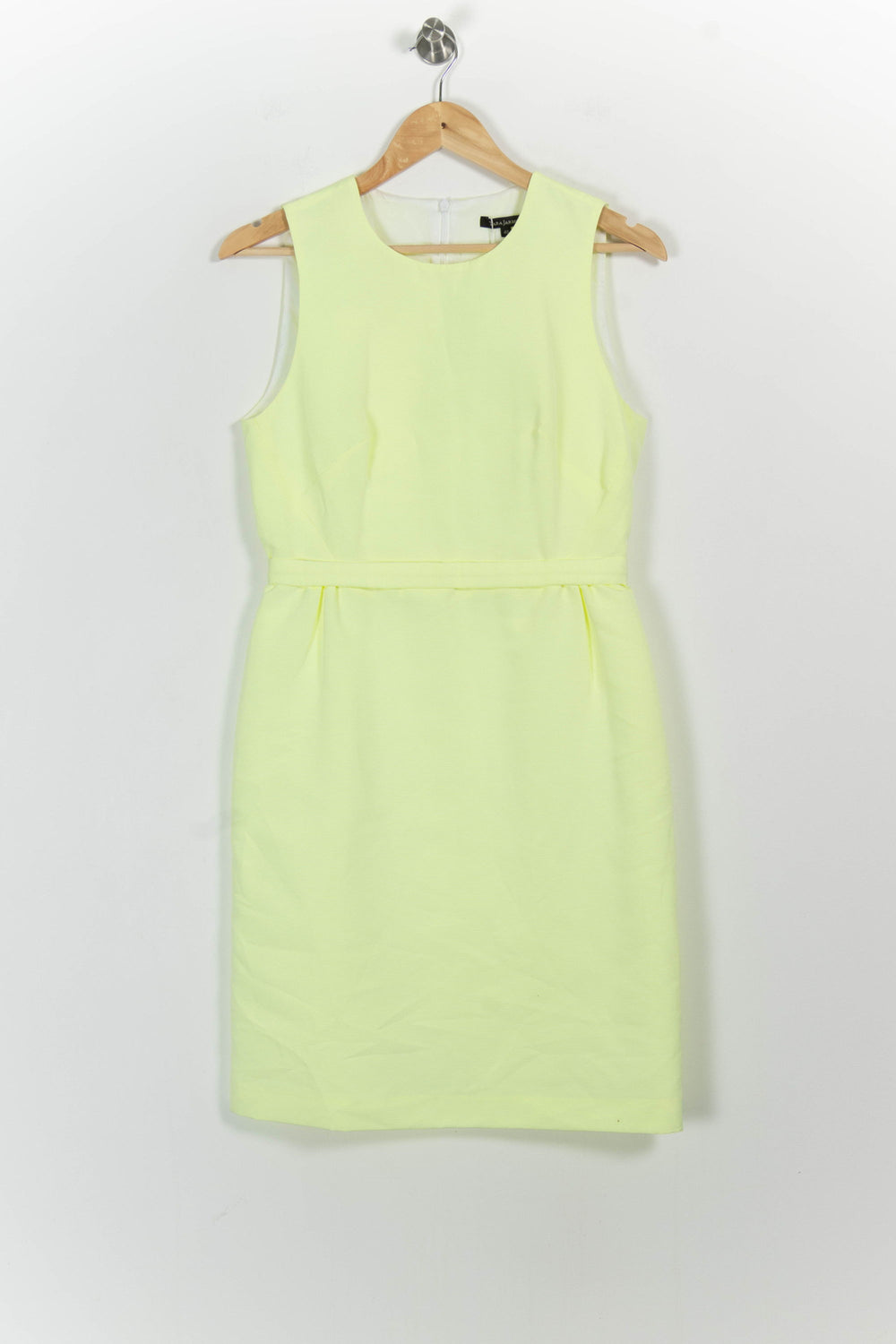 Robe Sans Manches Jaune - Taille S/36 de la marque Tara Jarmon | PARAD73451 - Vendu par Paradigme - Image 2
