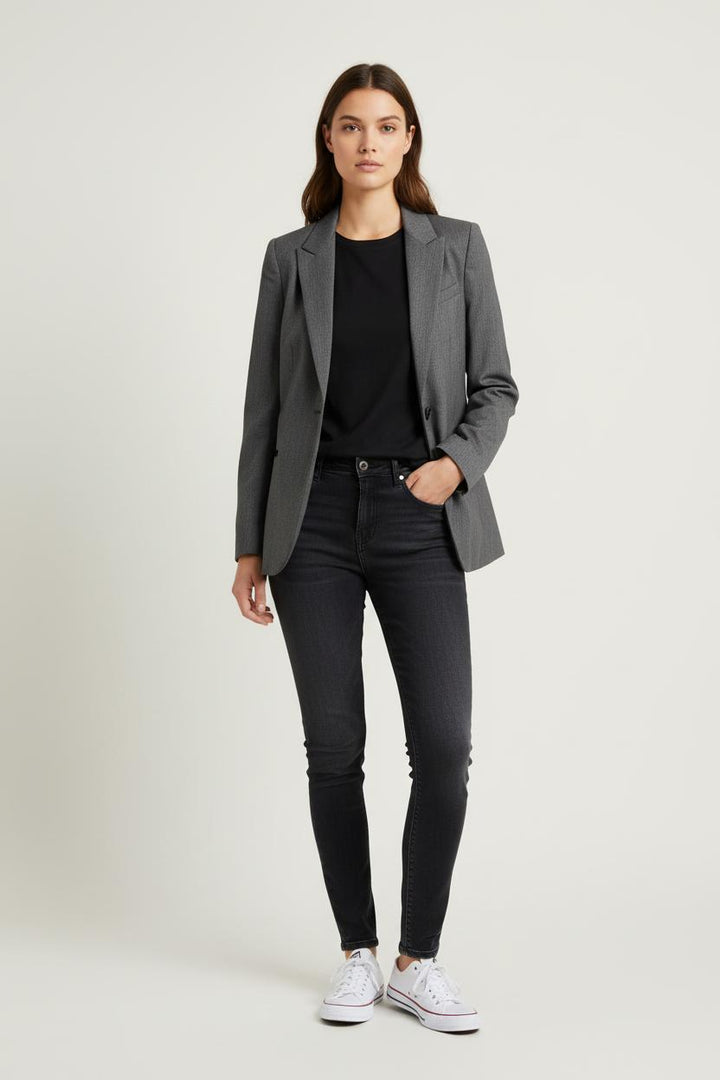 Veste Grise - Taille L/40 de la marque IKKS | PARAD73456 - Vendu par Paradigme - Image 1