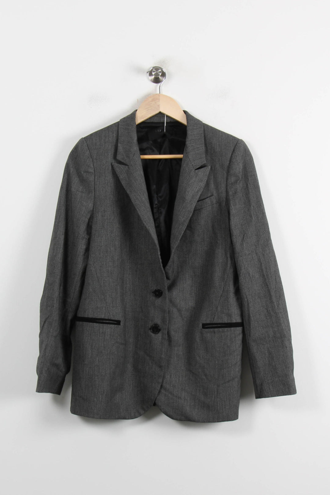 Veste Grise - Taille L/40 de la marque IKKS | PARAD73456 - Vendu par Paradigme - Image 2
