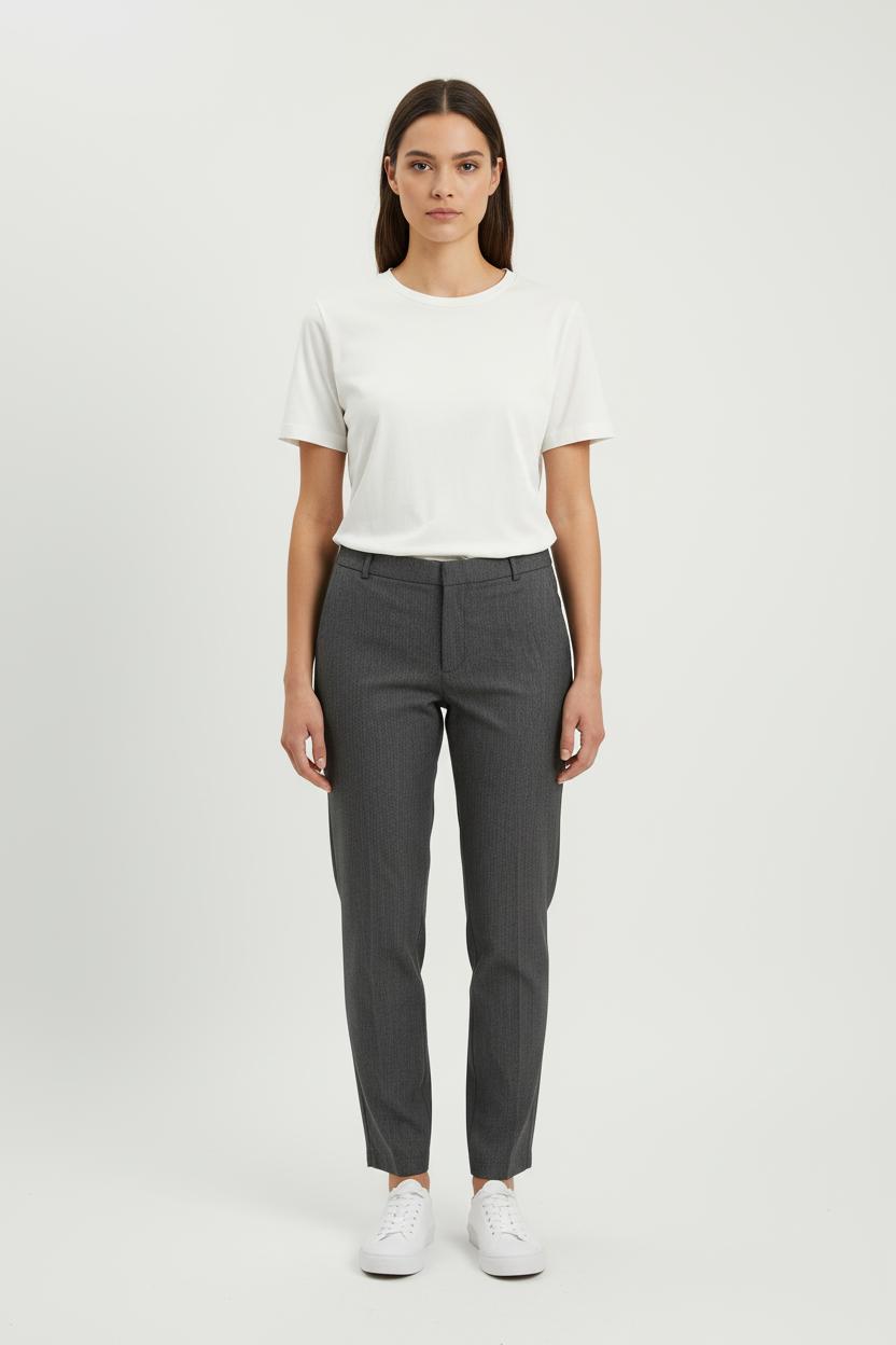 Pantalon Gris - Taille XL/42 de la marque IKKS | PARAD73459 - Vendu par Paradigme - Image 1