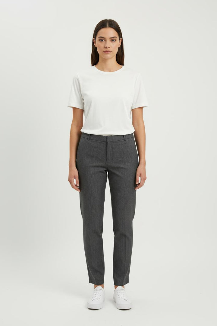 Pantalon Gris - Taille XL/42 de la marque IKKS | PARAD73459 - Vendu par Paradigme - Image 1