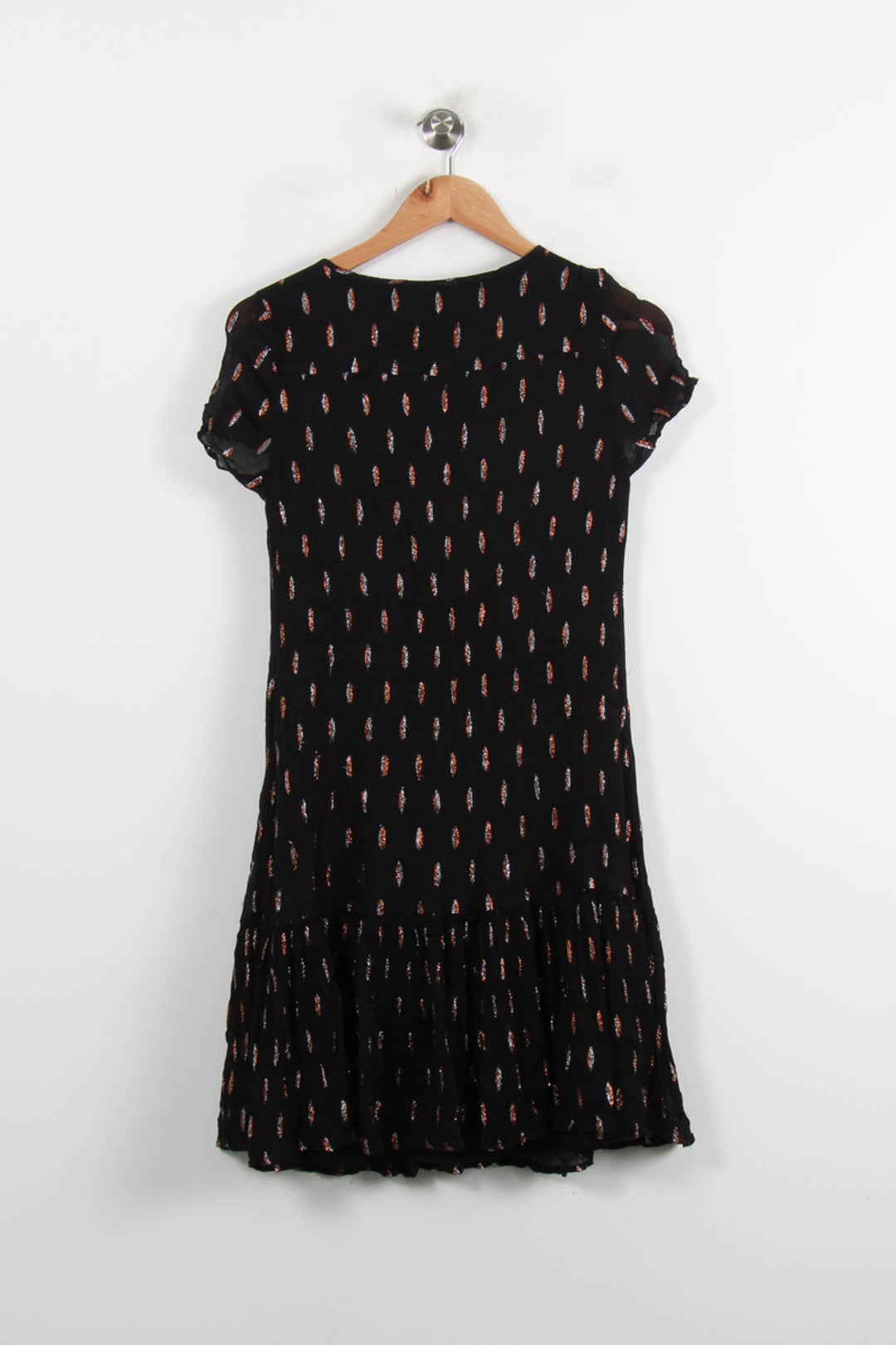 Robe Courte Noire - Taille L/40 de la marque IKKS | PARAD73462 - Vendu par Paradigme - Image 4