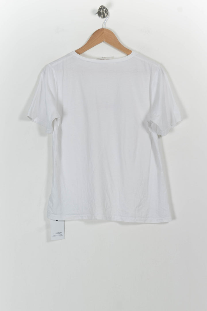 Tee-shirt Blanc - Taille L/40 de la marque Grace & Mila | PARAD73464 - Vendu par Paradigme - Image 4