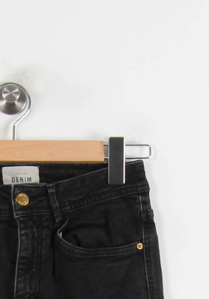 Jean Skinny Noir - Taille M/38 de la marque Sézane | PARAD73473 - Vendu par Paradigme - Image 3