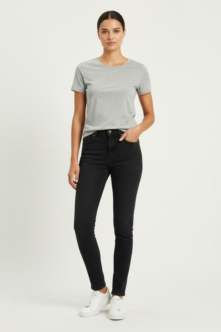 Jean Skinny Noir - Taille M/38 de la marque Sézane | PARAD73473 - Vendu par Paradigme - Image 1