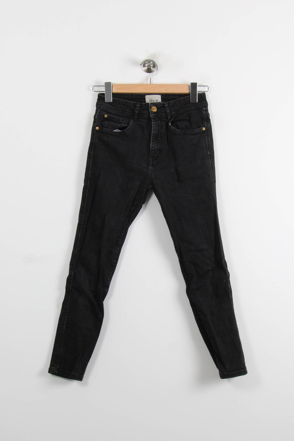 Jean Skinny Noir - Taille M/38 de la marque Sézane | PARAD73473 - Vendu par Paradigme - Image 2