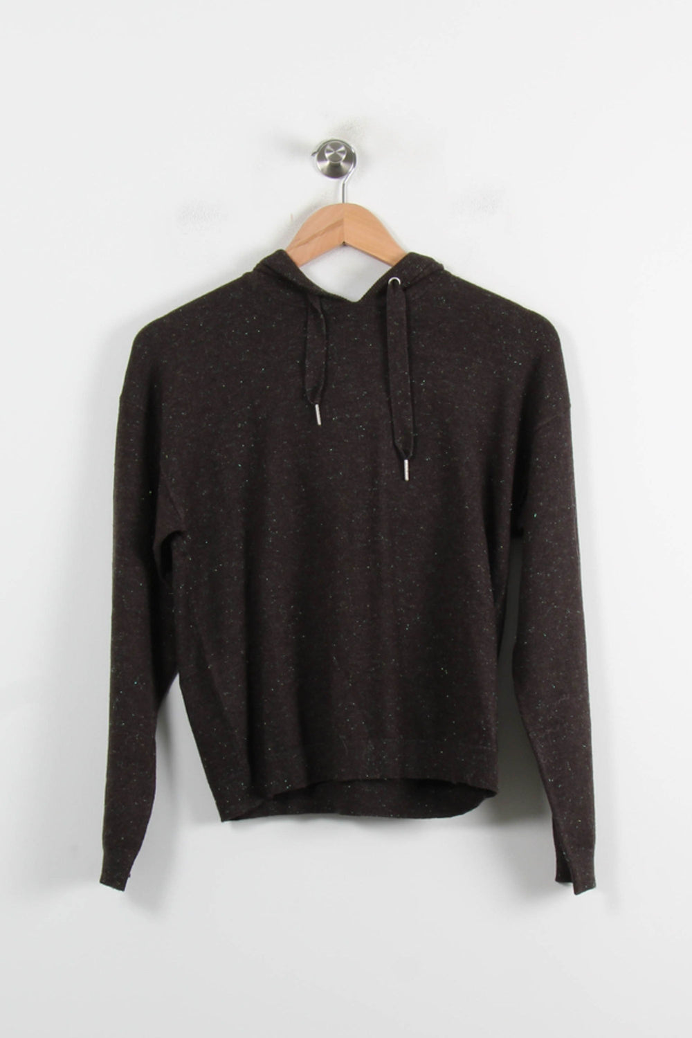 Sweat à Capuche Noir - Taille S/36 de la marque I.Code | PARAD73478 - Vendu par Paradigme - Image 2