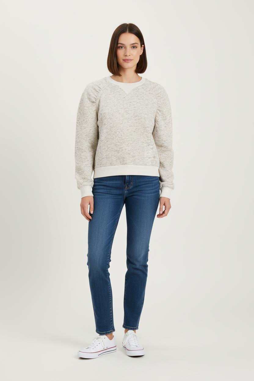 Sweatshirt Gris chiné - Taille S/36 de la marque Soeur | PARAD73486 - Vendu par Paradigme - Image 1