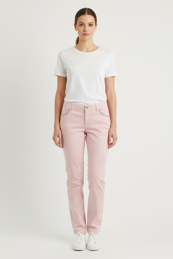 Pantalon Rose - Taille L/40 de la marque Liu Jo | PARAD73487 - Vendu par Paradigme - Image 1