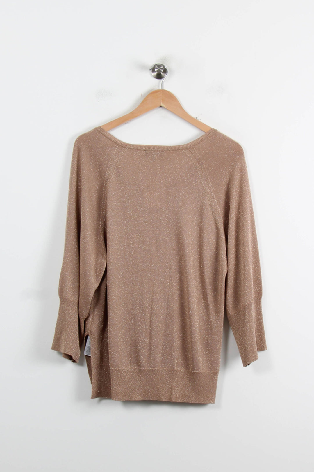 Pull Doré - Taille L/40 de la marque Caroll | PARAD73489 - Vendu par Paradigme - Image 4