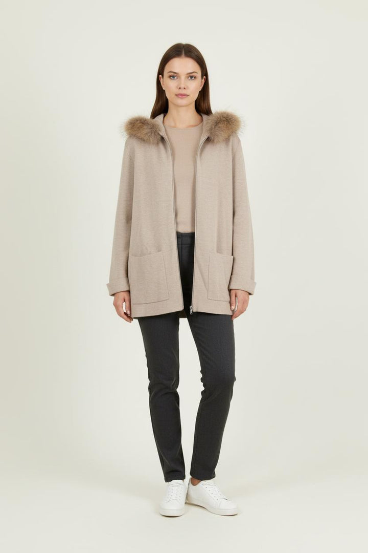 Cardigan Beige - Taille XL/42 de la marque ZAPA | PARAD73491 - Vendu par Paradigme - Image 1