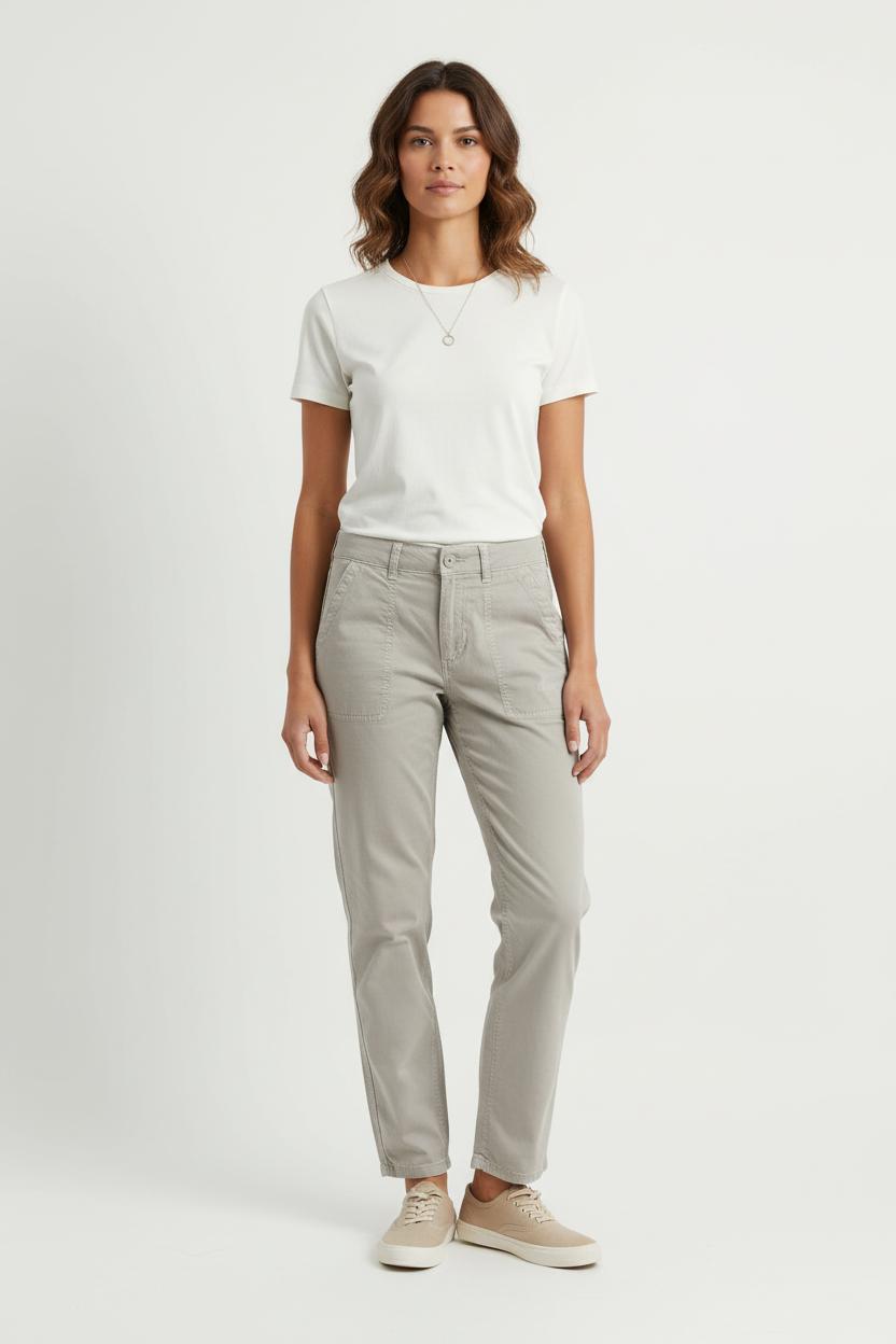 Pantalon Beige - Taille XS/34 de la marque Sud express | PARAD73492 - Vendu par Paradigme - Image 1