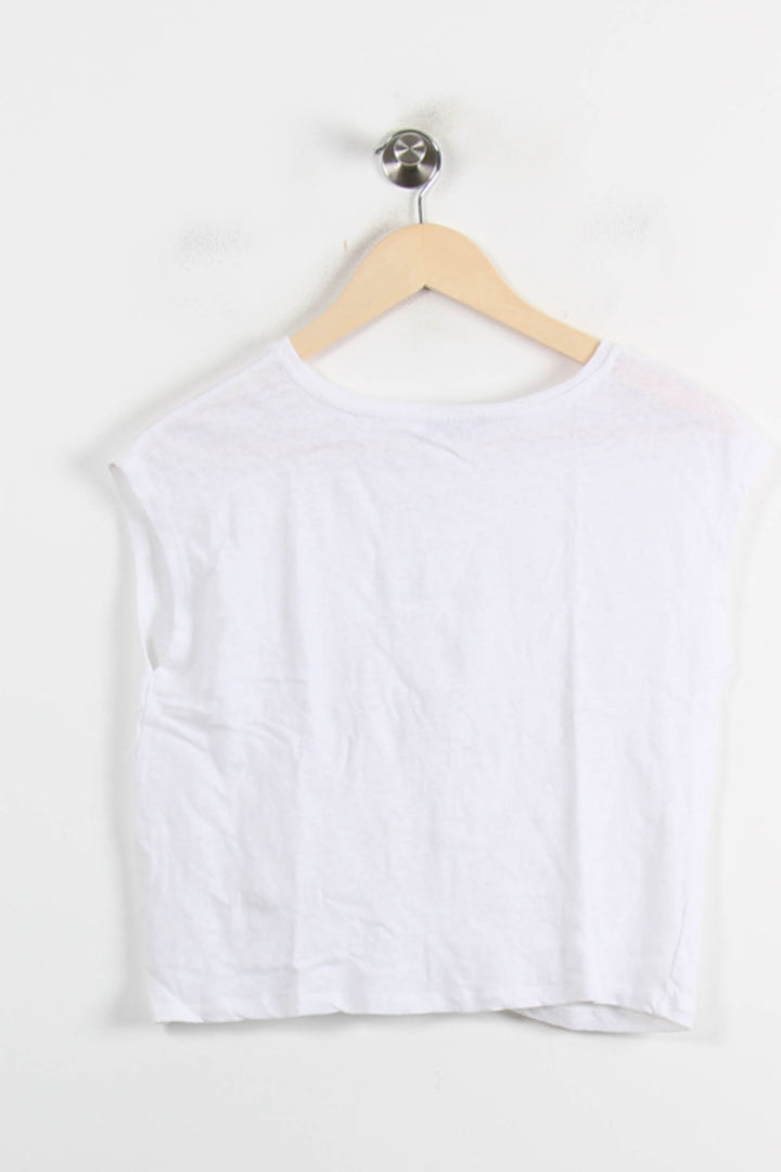 Débardeur Blanc - Taille XS/34 de la marque Caroll | PARAD73493 - Vendu par Paradigme - Image 4