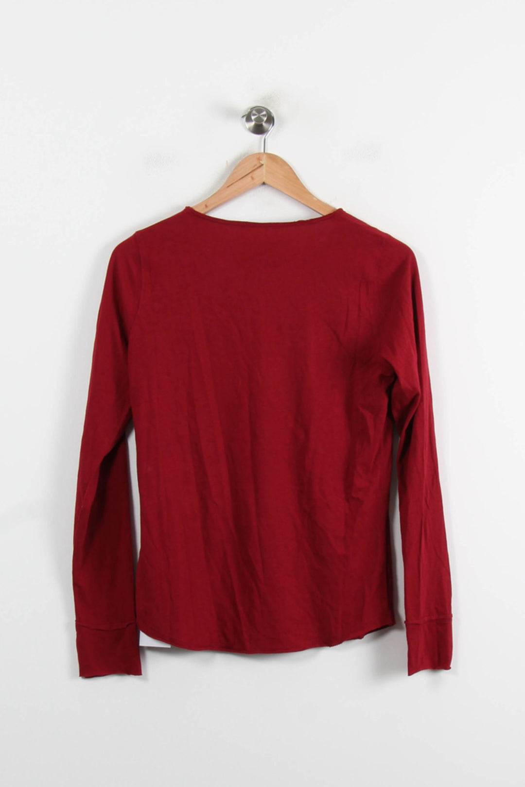 Tee-shirt Manches Longues Rouge - Taille S/36 de la marque Zadig&Voltaire | PARAD73498 - Vendu par Paradigme - Image 4