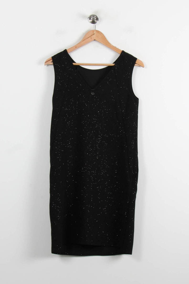 Robe Droite Noire - Taille S/36 de la marque Liu Jo | PARAD73499 - Vendu par Paradigme - Image 4