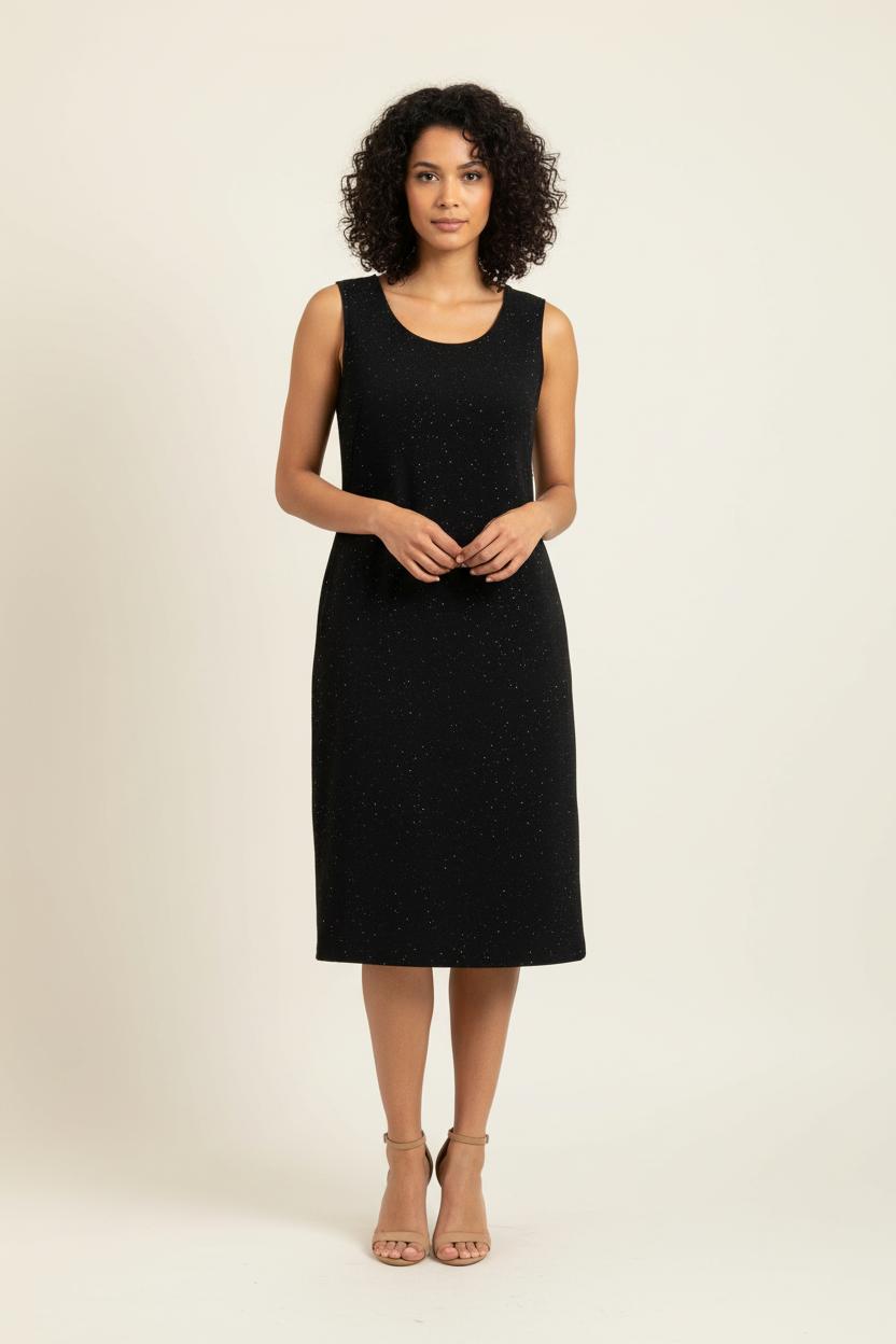 Robe Droite Noire - Taille S/36 de la marque Liu Jo | PARAD73499 - Vendu par Paradigme - Image 1