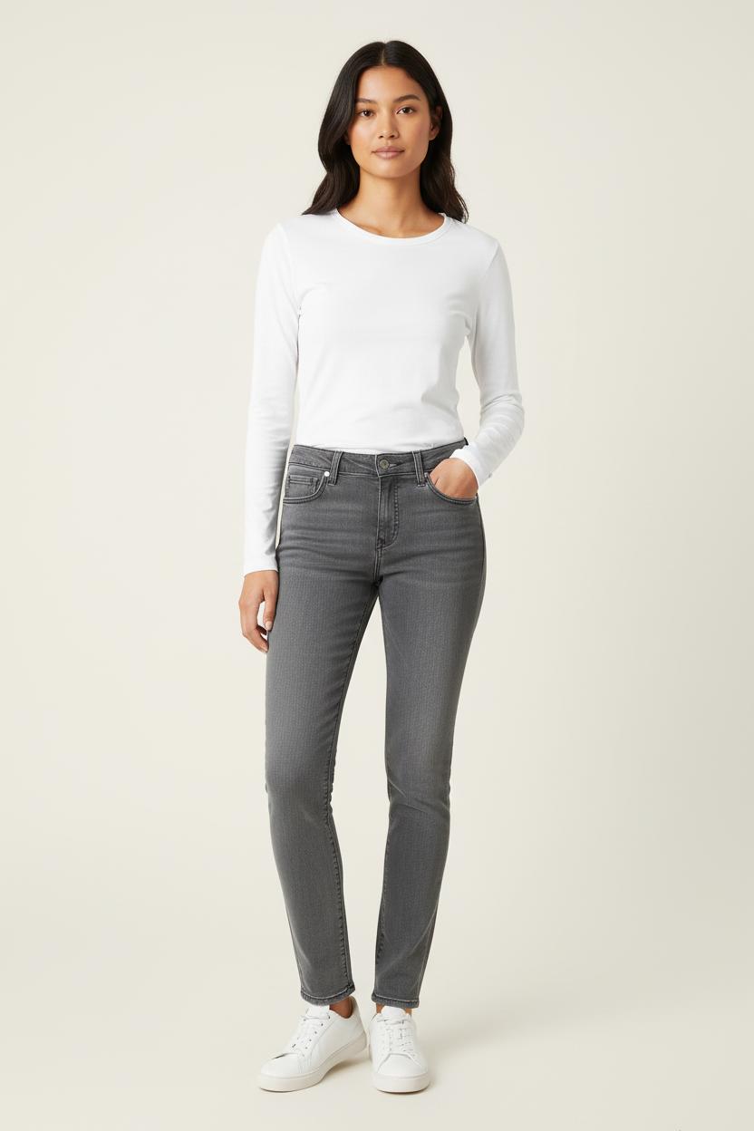 Jean Slim Gris - Taille S/36 de la marque Acne Studios | PARAD73510 - Vendu par Paradigme - Image 1