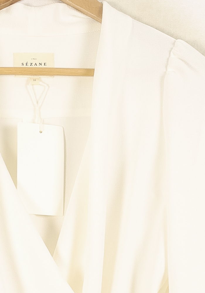Chemise Blanche - Taille S/36 de la marque Sézane | PARAD73518 - Vendu par Paradigme - Image 3