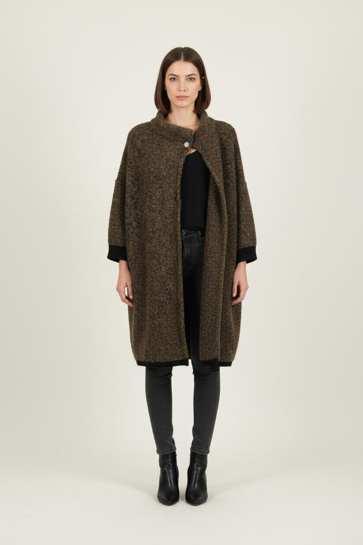 Veste en maille verte et noire - Taille L/40 de la marque Liu Jo | PARAD73522 - Vendu par Paradigme - Image 1