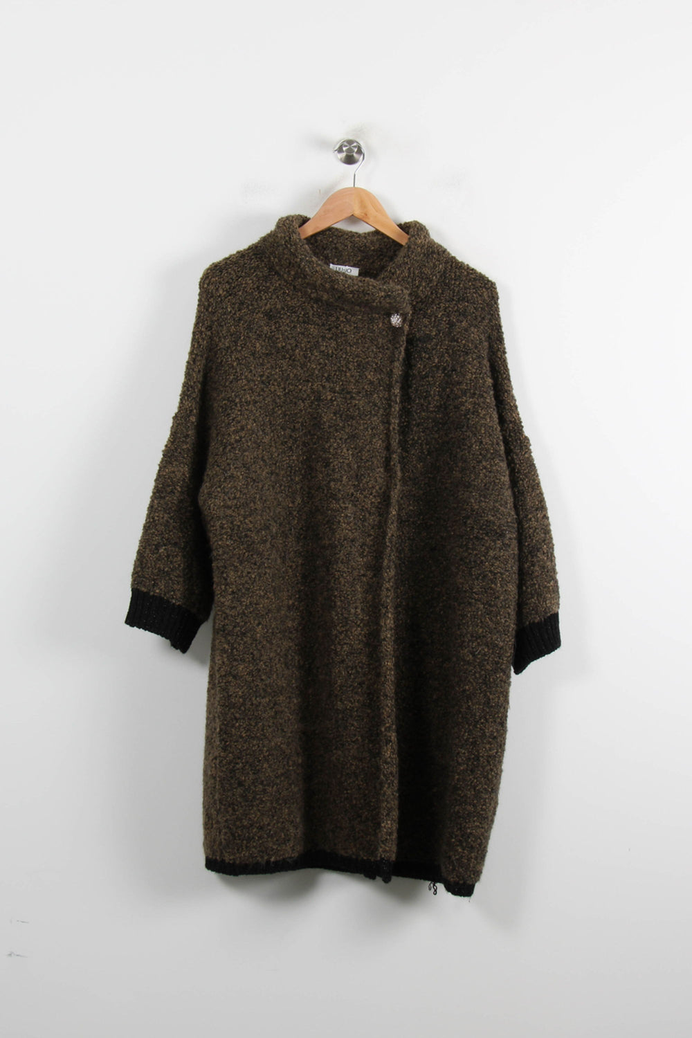 Veste en maille verte et noire - Taille L/40 de la marque Liu Jo | PARAD73522 - Vendu par Paradigme - Image 2